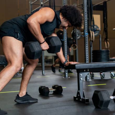 Krachttraining Eindhoven - Strength - Dumbell Row - Mannen